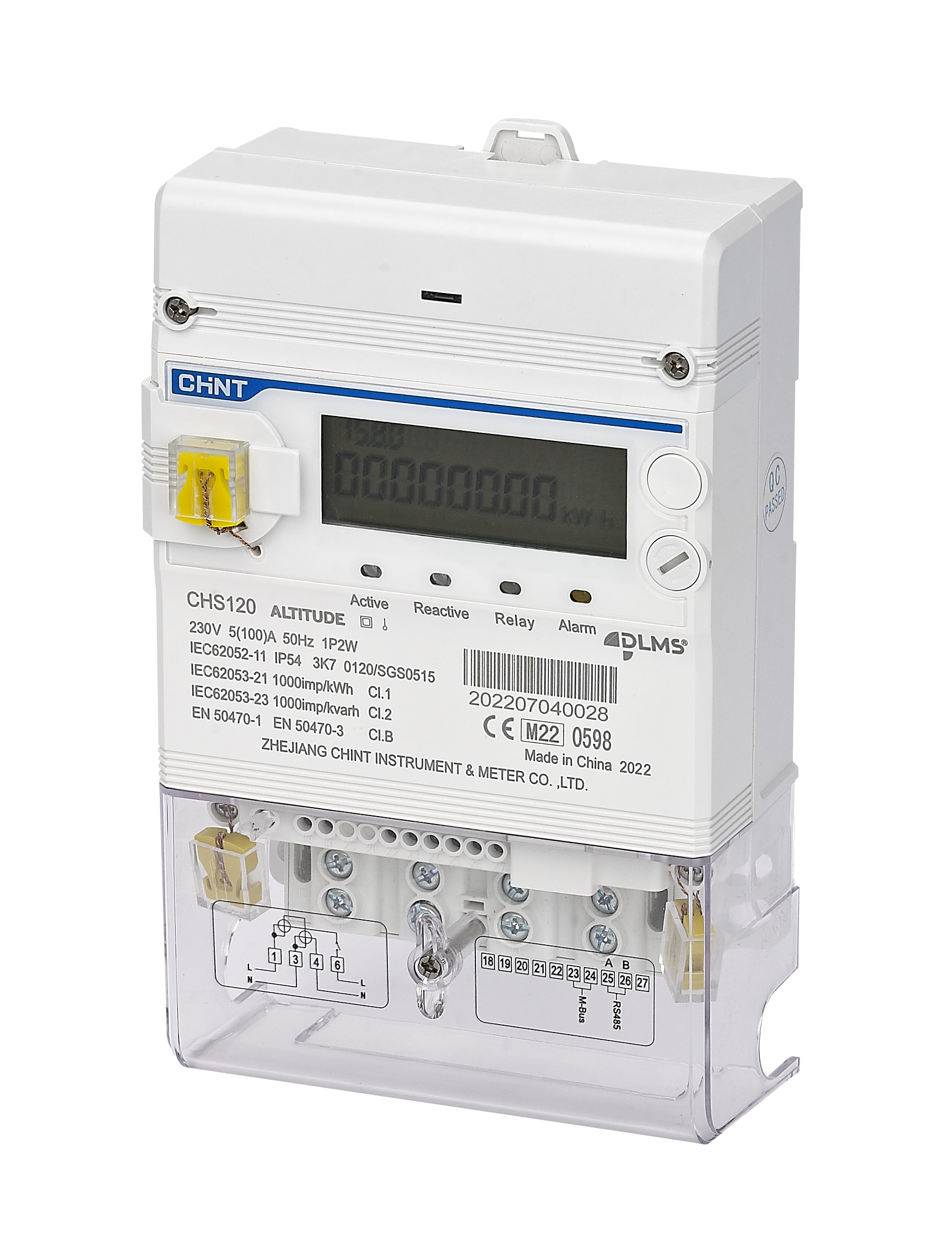 CHS120 Single Phase Smart Meter